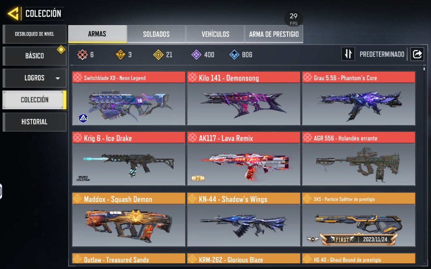 🎖️ Cuenta COD Mobile