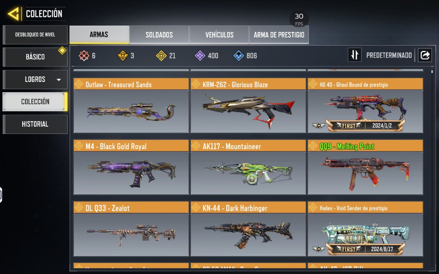 🎖️ Cuenta COD Mobile