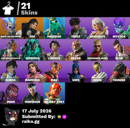 🎮 Cuenta Fortnite