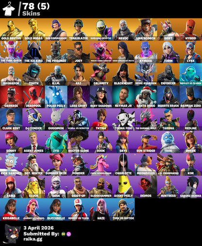 🎮 Cuenta Fortnite