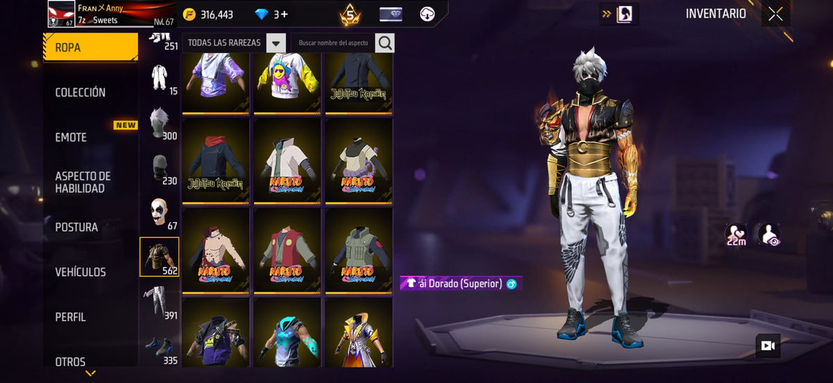 🔥 Cuenta Free Fire