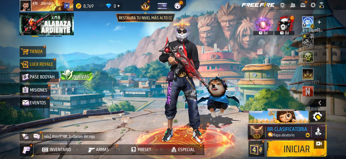 🔥 Cuenta Free Fire