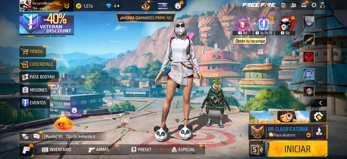 🔥 Cuenta Free Fire