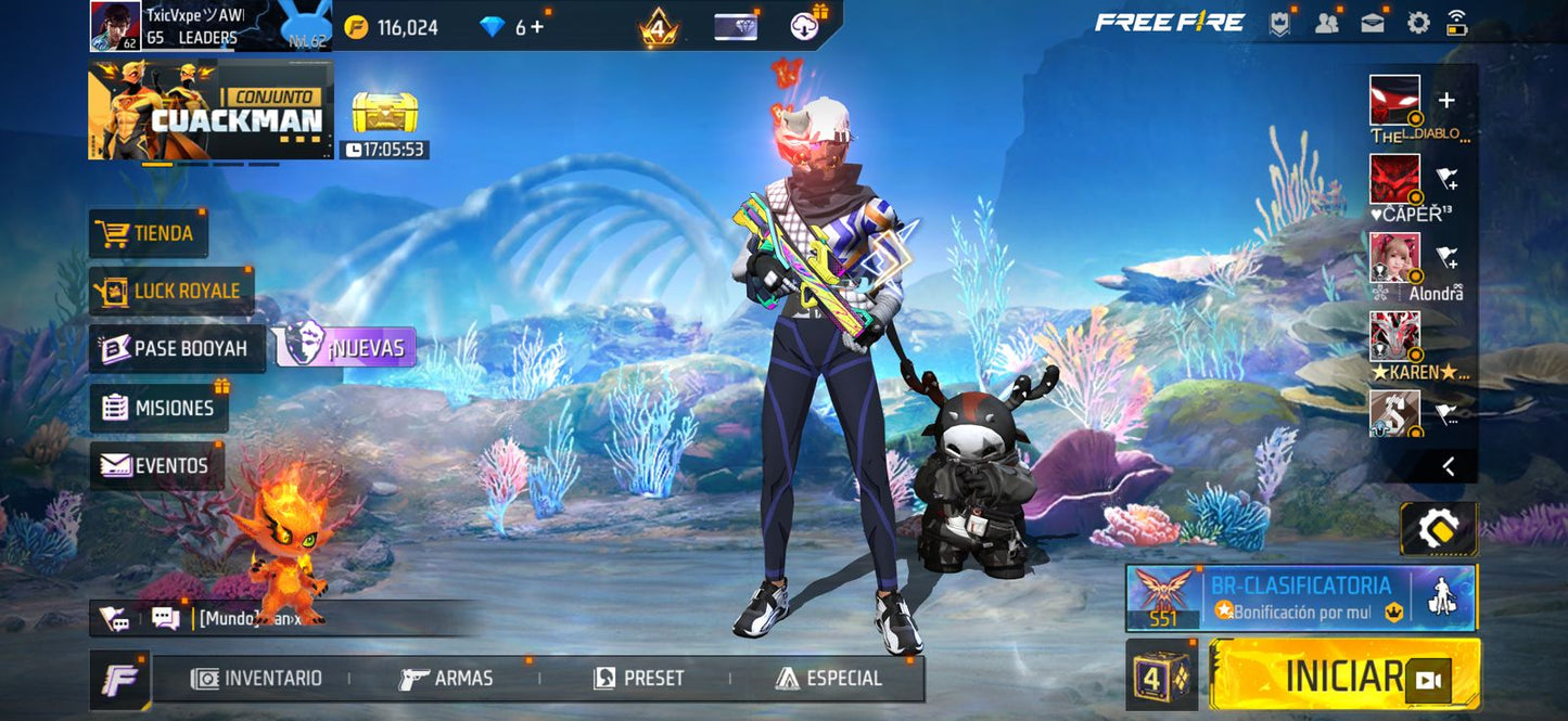 🔥 Cuenta Free Fire