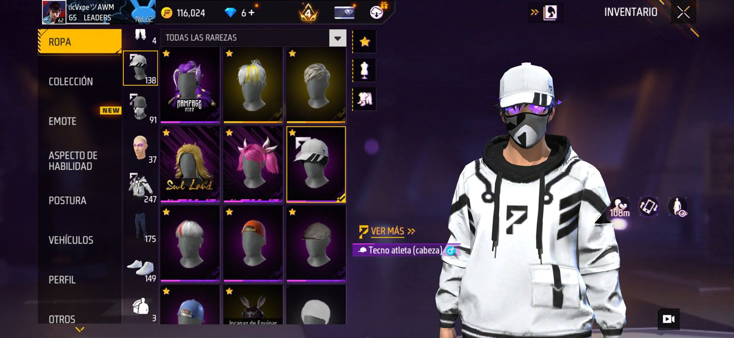 🔥 Cuenta Free Fire