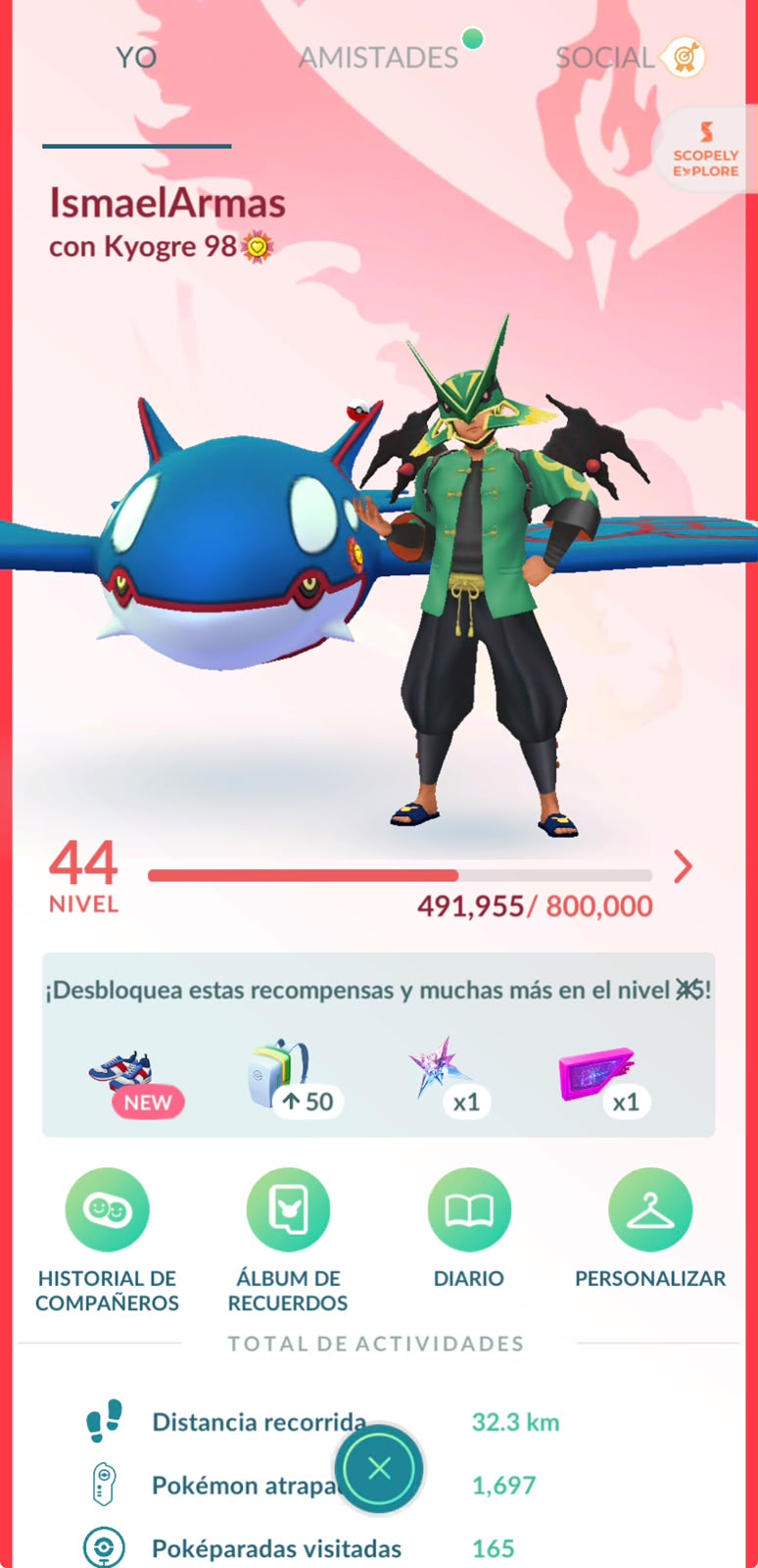 ⚡ Cuenta Pokémon