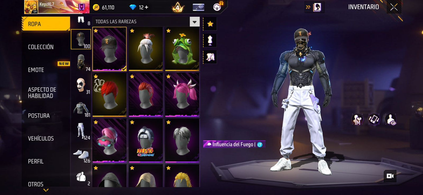 🔥 Cuenta Free Fire