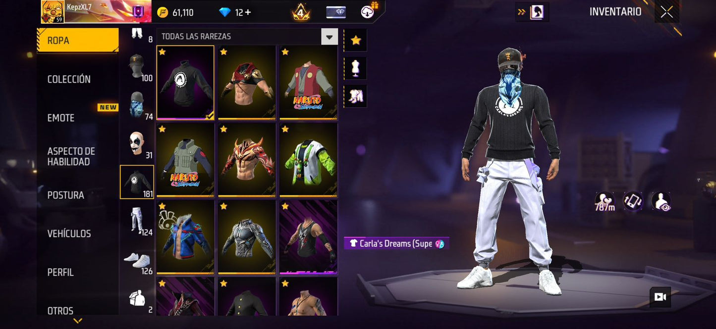 🔥 Cuenta Free Fire