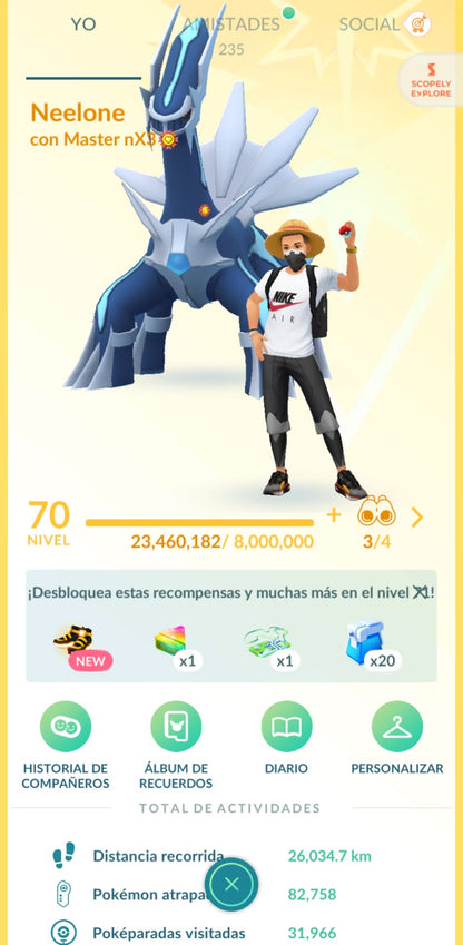 ⚡ Cuenta Pokémon