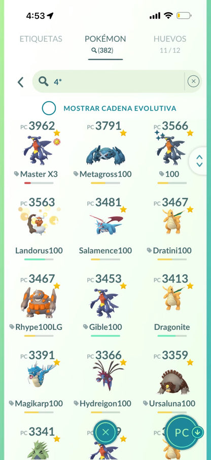 ⚡ Cuenta Pokémon