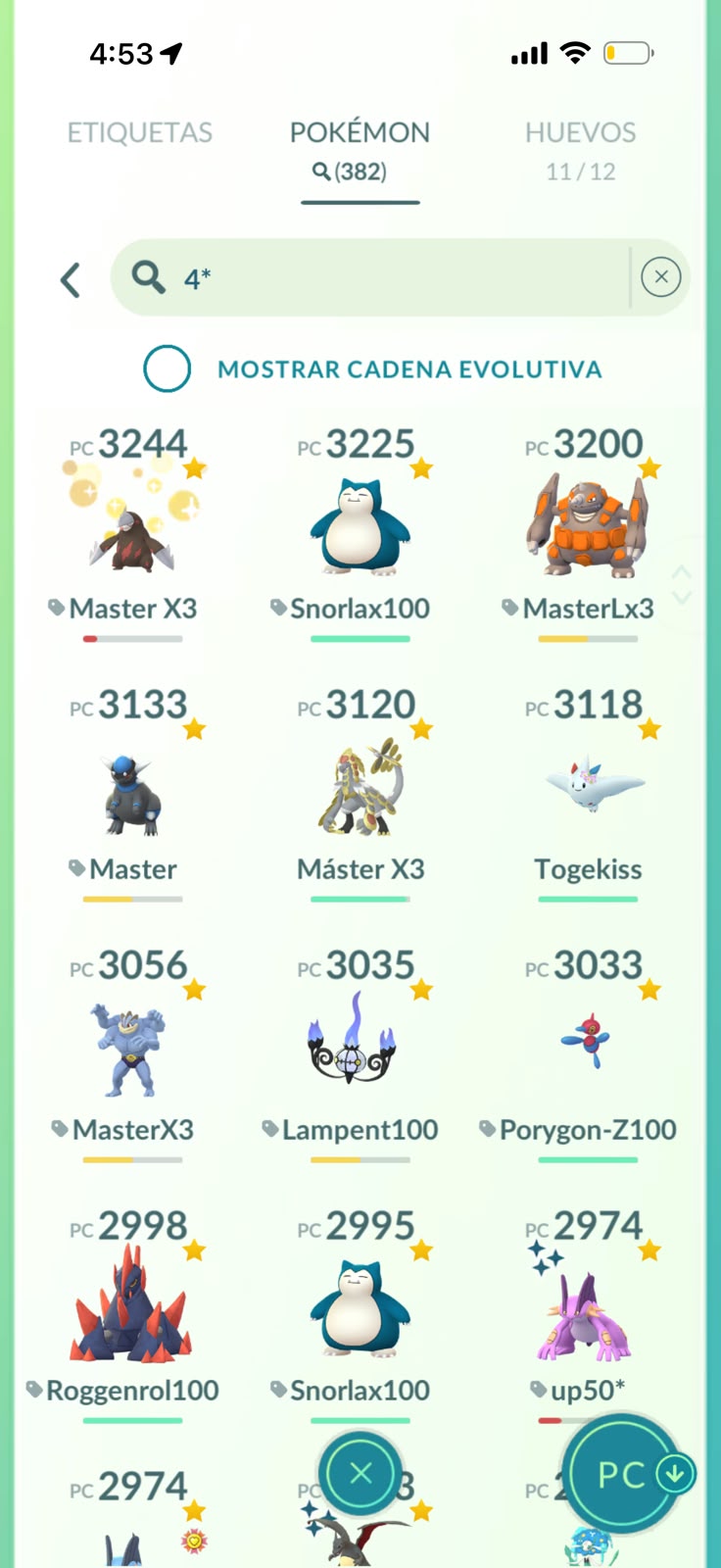⚡ Cuenta Pokémon
