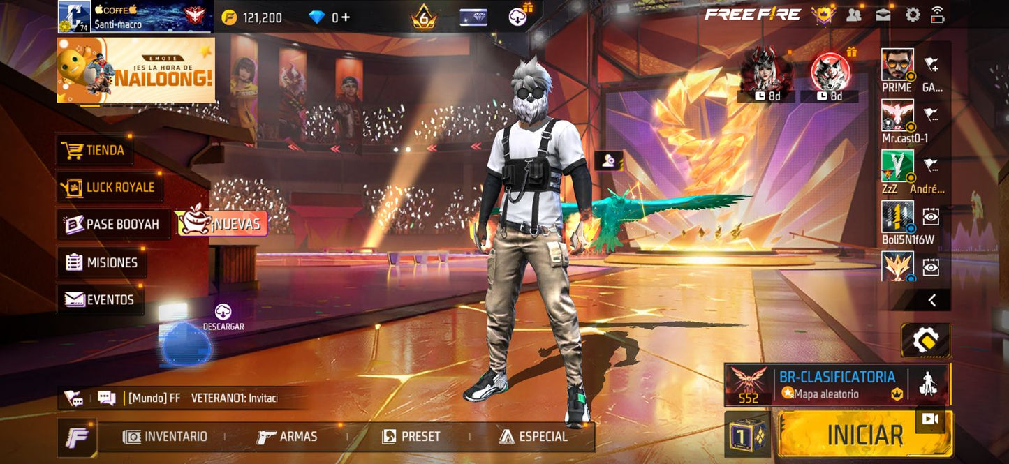 🔥 Cuenta Free Fire