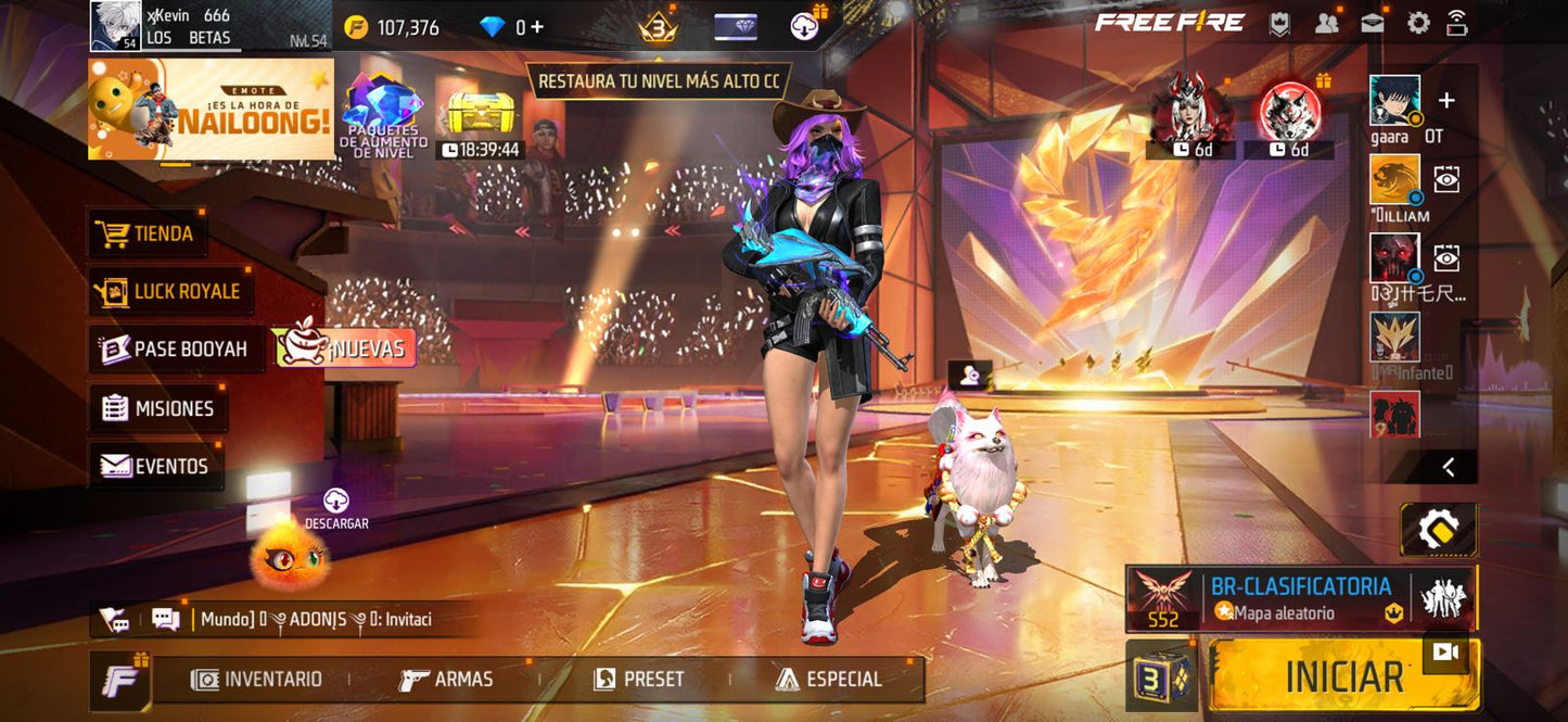 🔥 Cuenta Free Fire