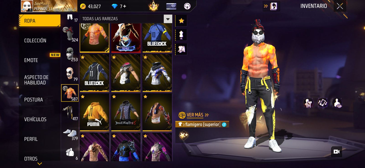 🔥 Cuenta Free Fire