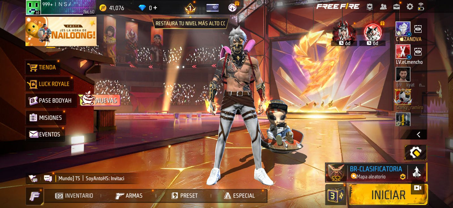 🔥 Cuenta Free Fire