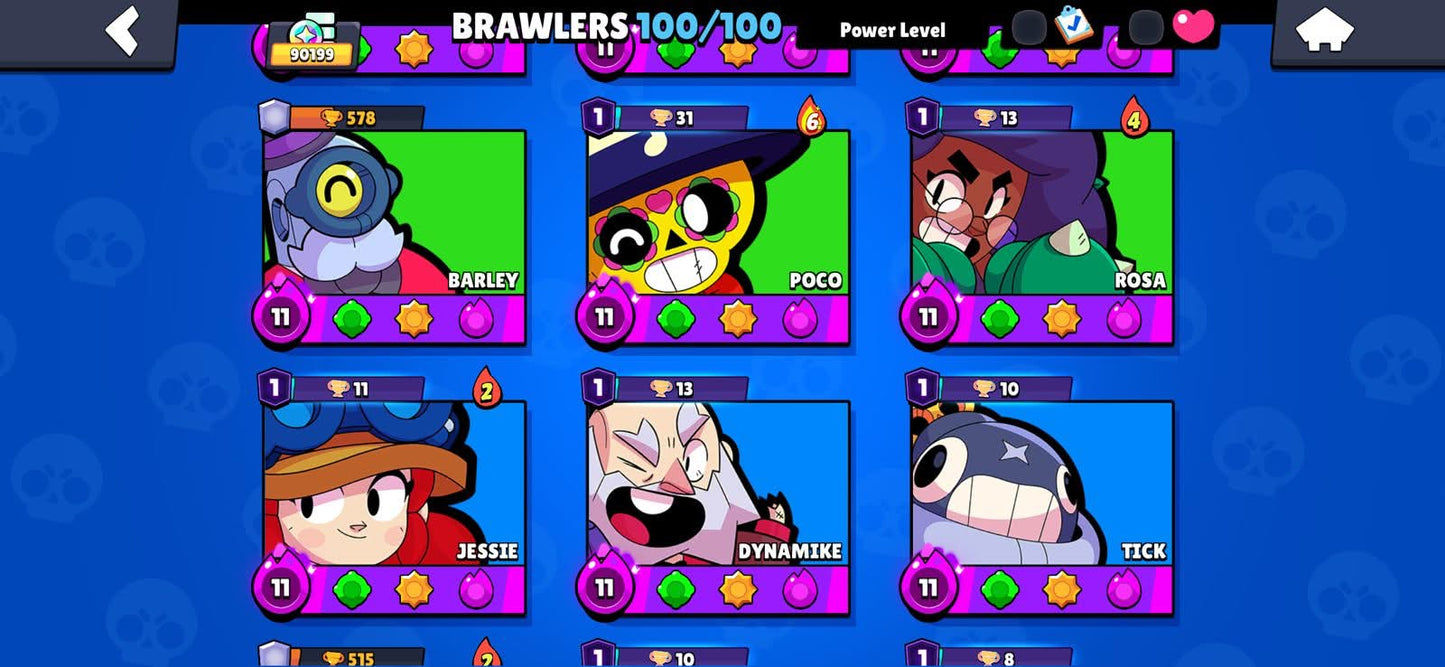 ⚡ Cuenta Brawl Stars