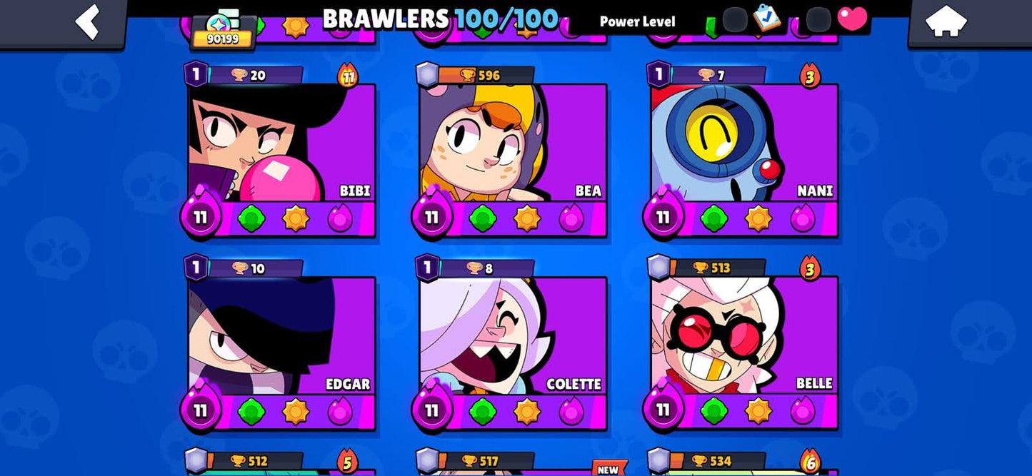⚡ Cuenta Brawl Stars