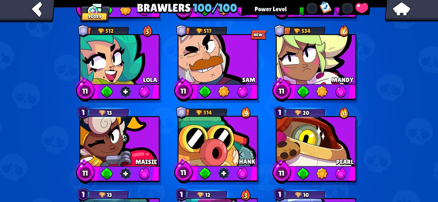 ⚡ Cuenta Brawl Stars