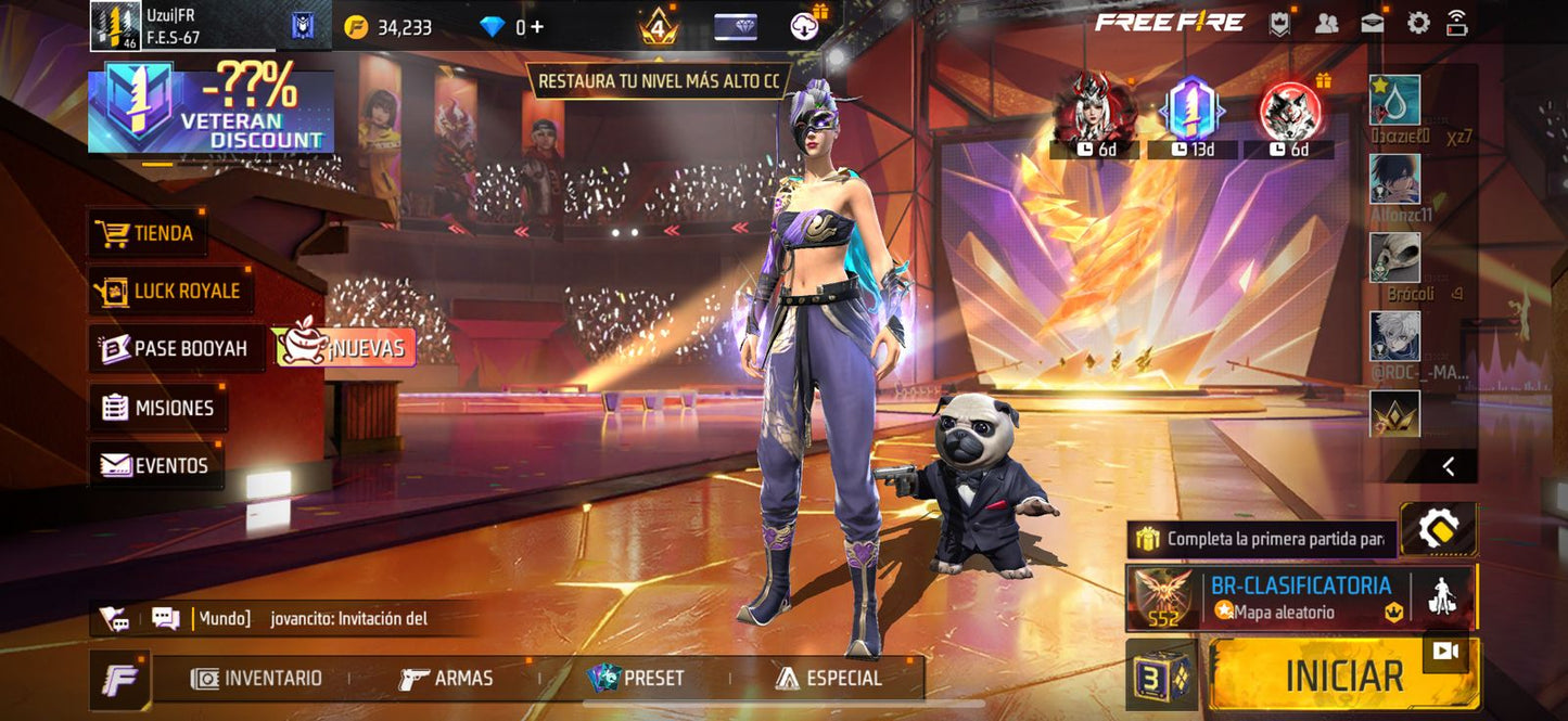 🔥 Cuenta Free Fire