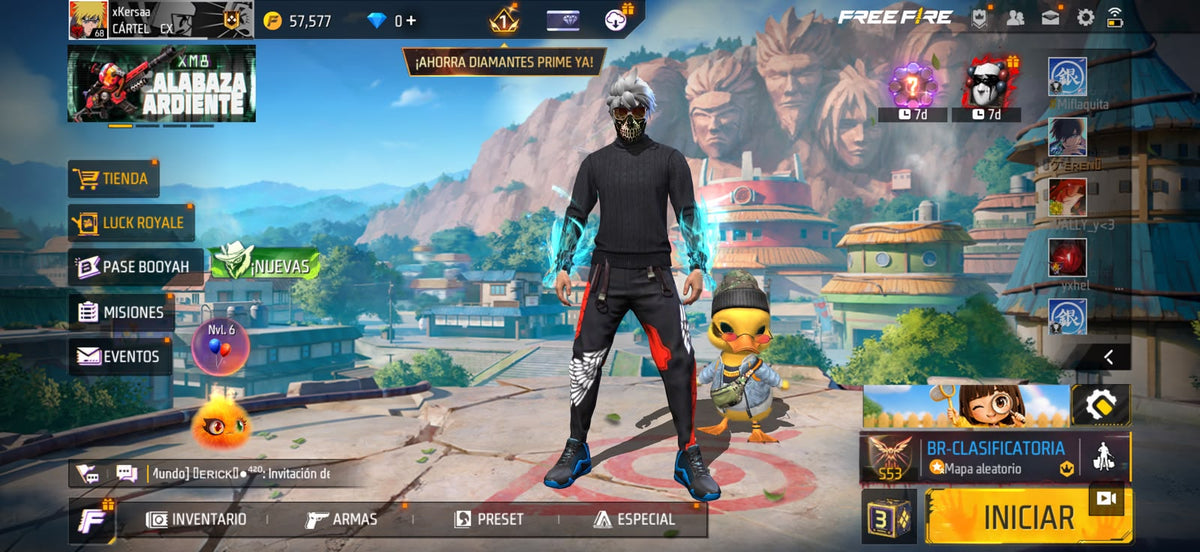🔥 Cuenta Free Fire