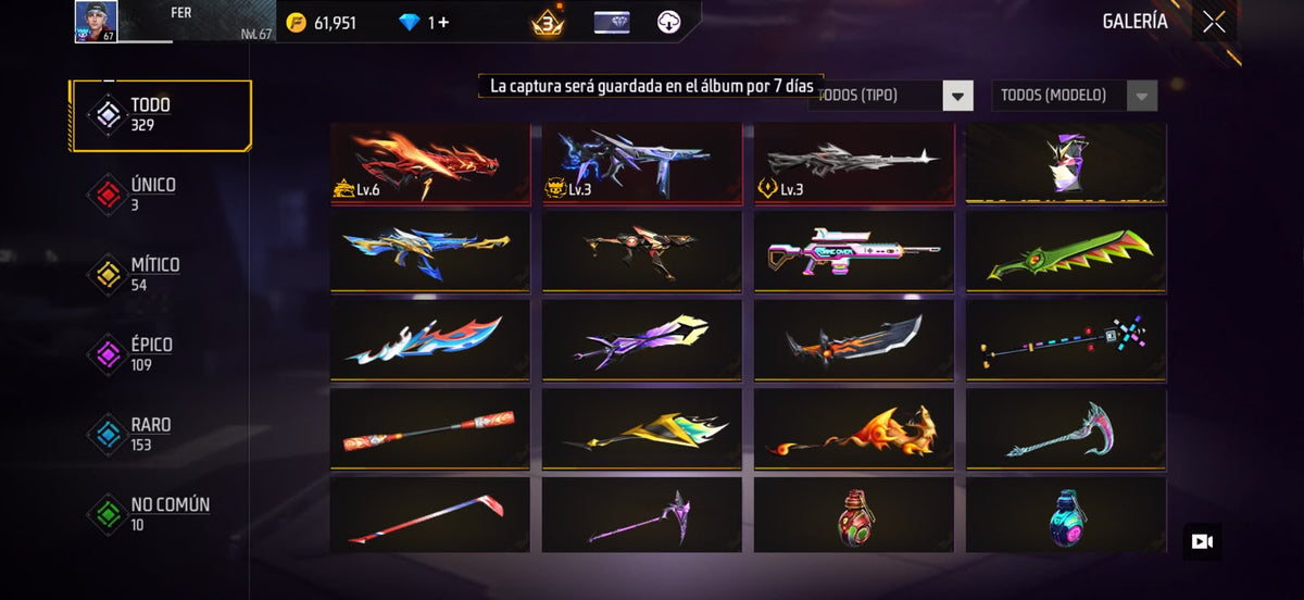 🔥 Cuenta Free Fire