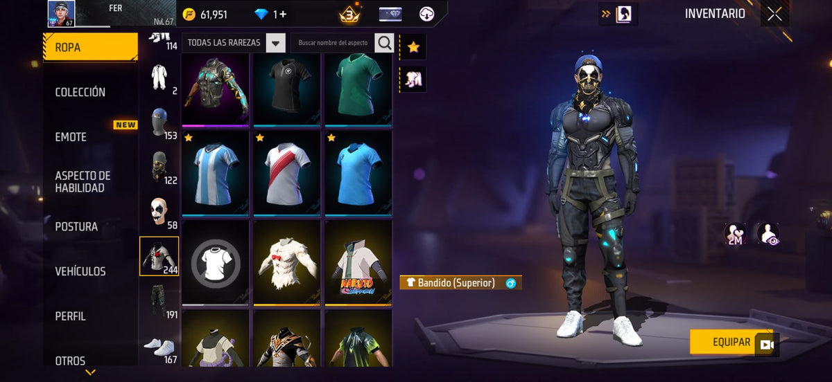 🔥 Cuenta Free Fire