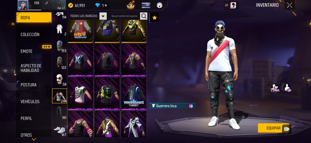🔥 Cuenta Free Fire