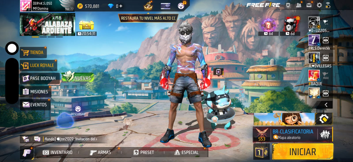 🔥 Cuenta Free Fire