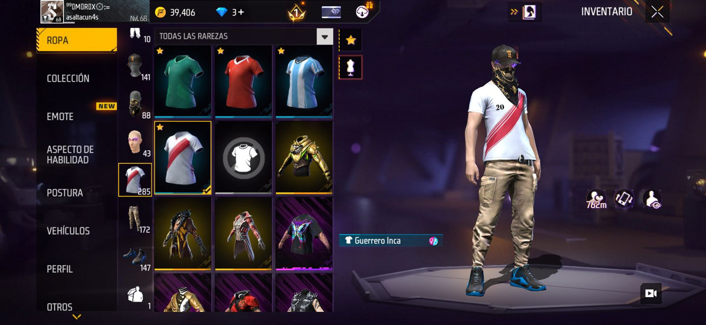 🔥 Cuenta Free Fire