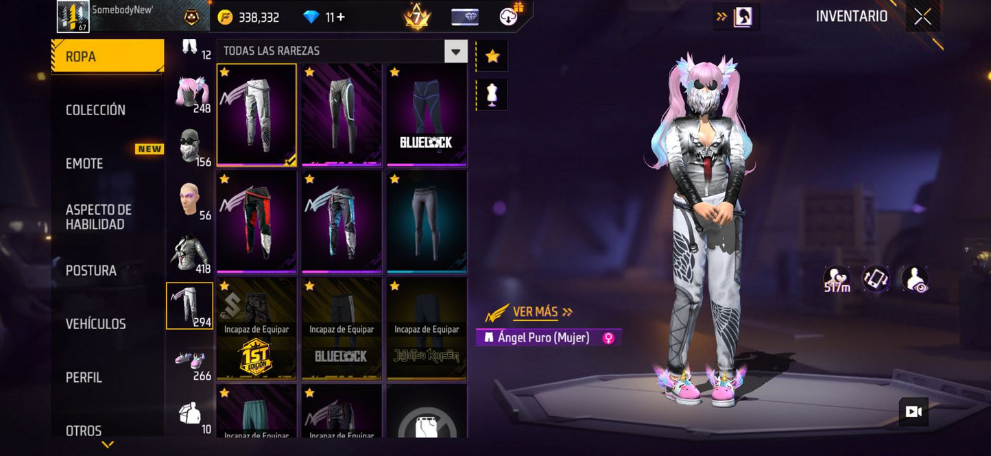 🔥 Cuenta Free Fire