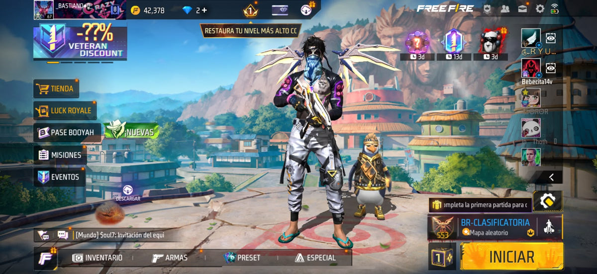 🔥 Cuenta Free Fire