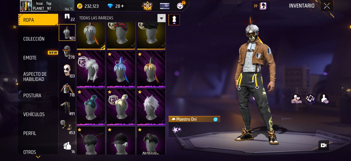 🔥 Cuenta Free Fire