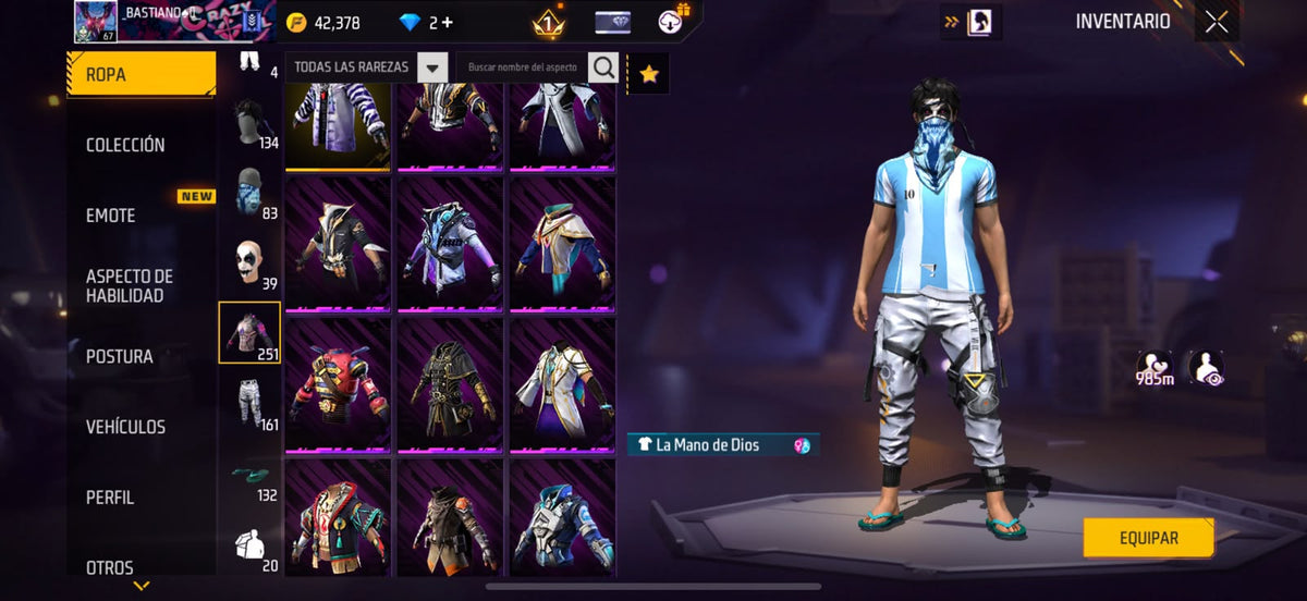 🔥 Cuenta Free Fire