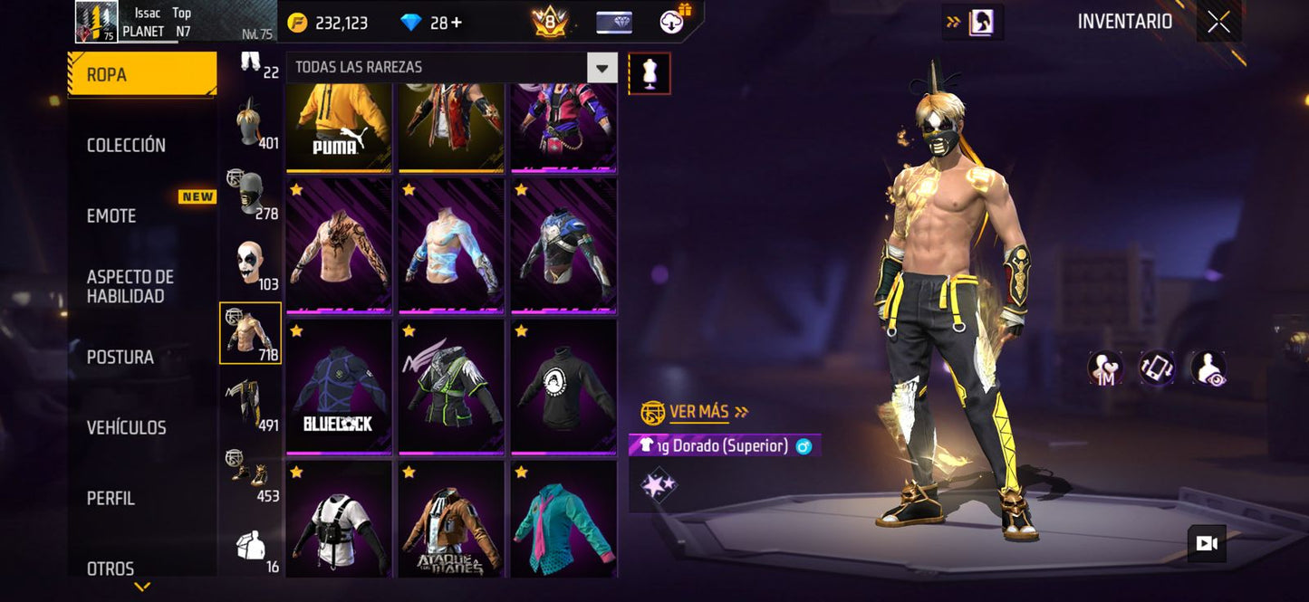 🔥 Cuenta Free Fire