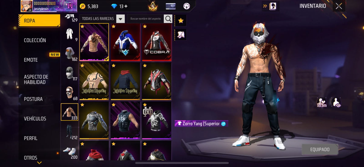 🔥 Cuenta Free Fire