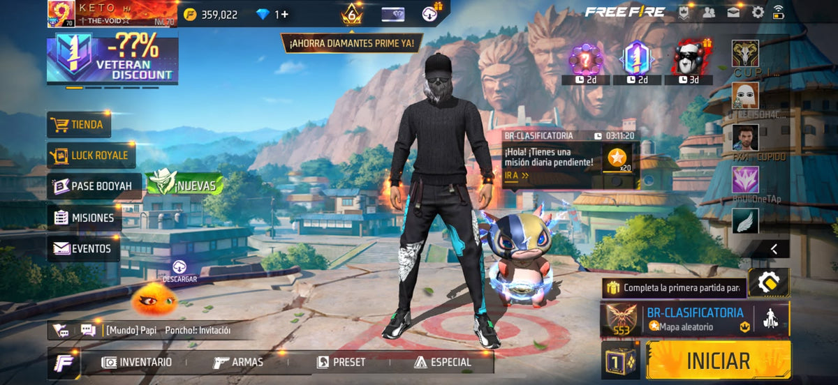🔥 Cuenta Free Fire