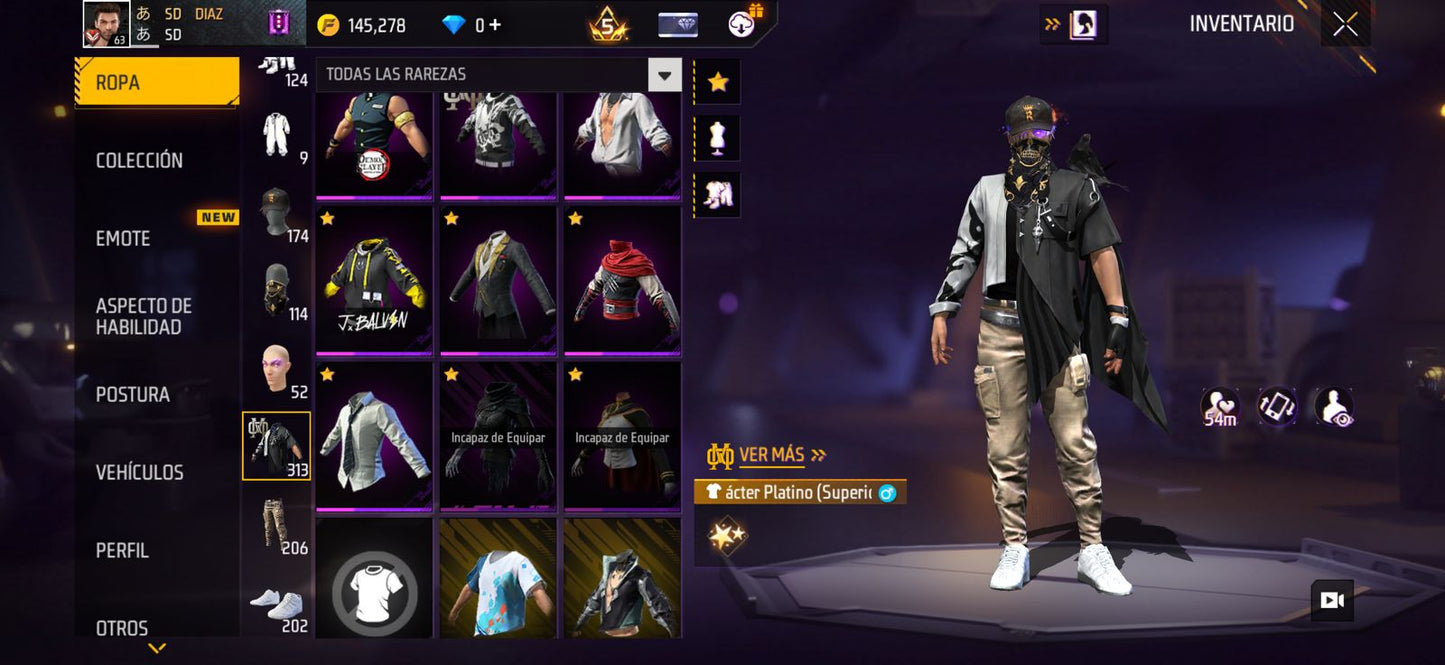 🔥 Cuenta Free Fire