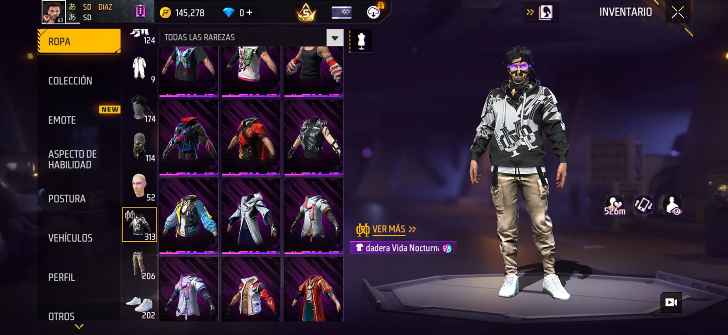 🔥 Cuenta Free Fire