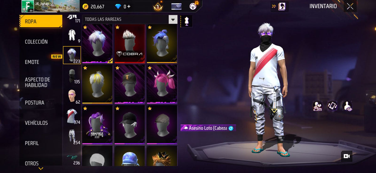 🔥 Cuenta Free Fire