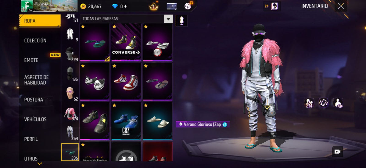 🔥 Cuenta Free Fire