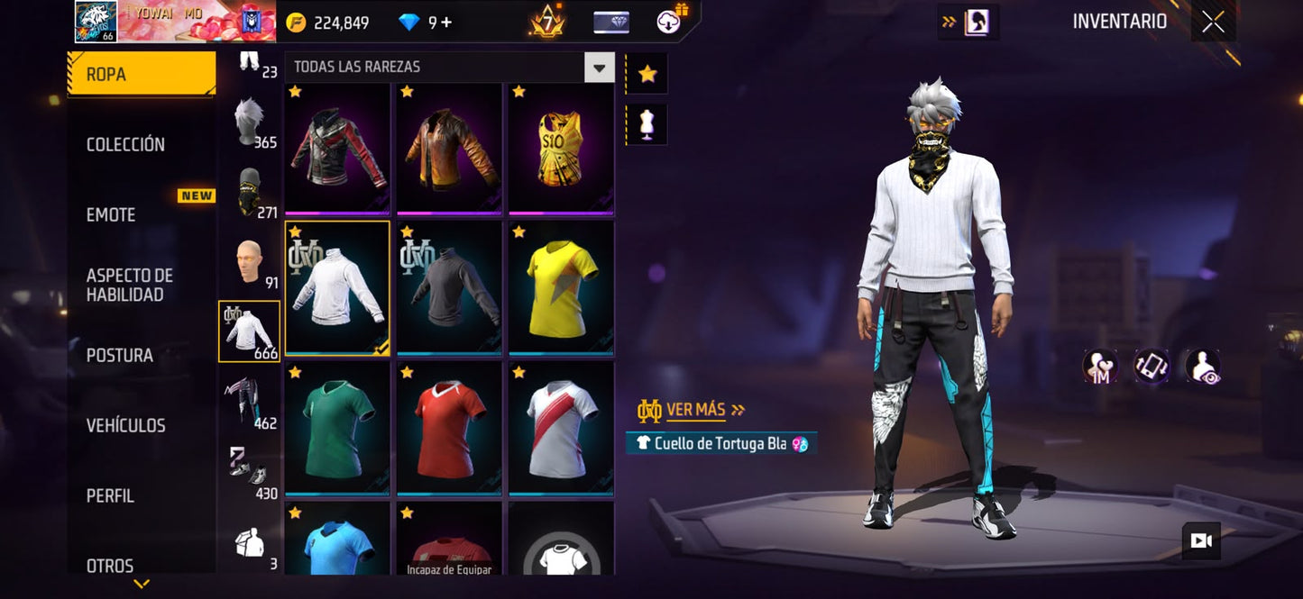 🔥 Cuenta Free Fire