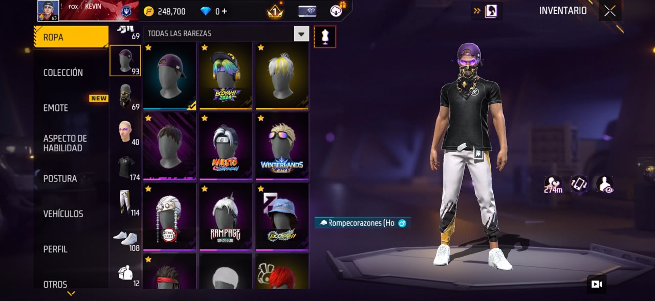 🔥 Cuenta Free Fire