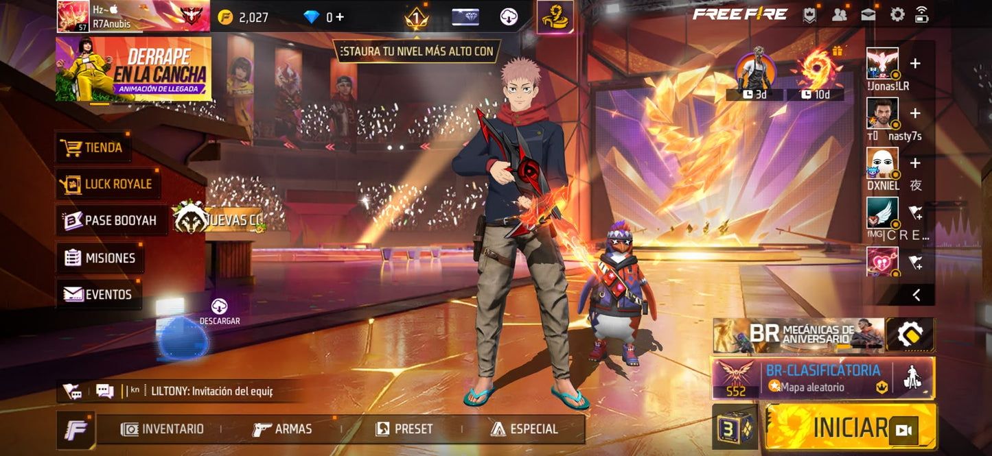 🔥 Cuenta Free Fire