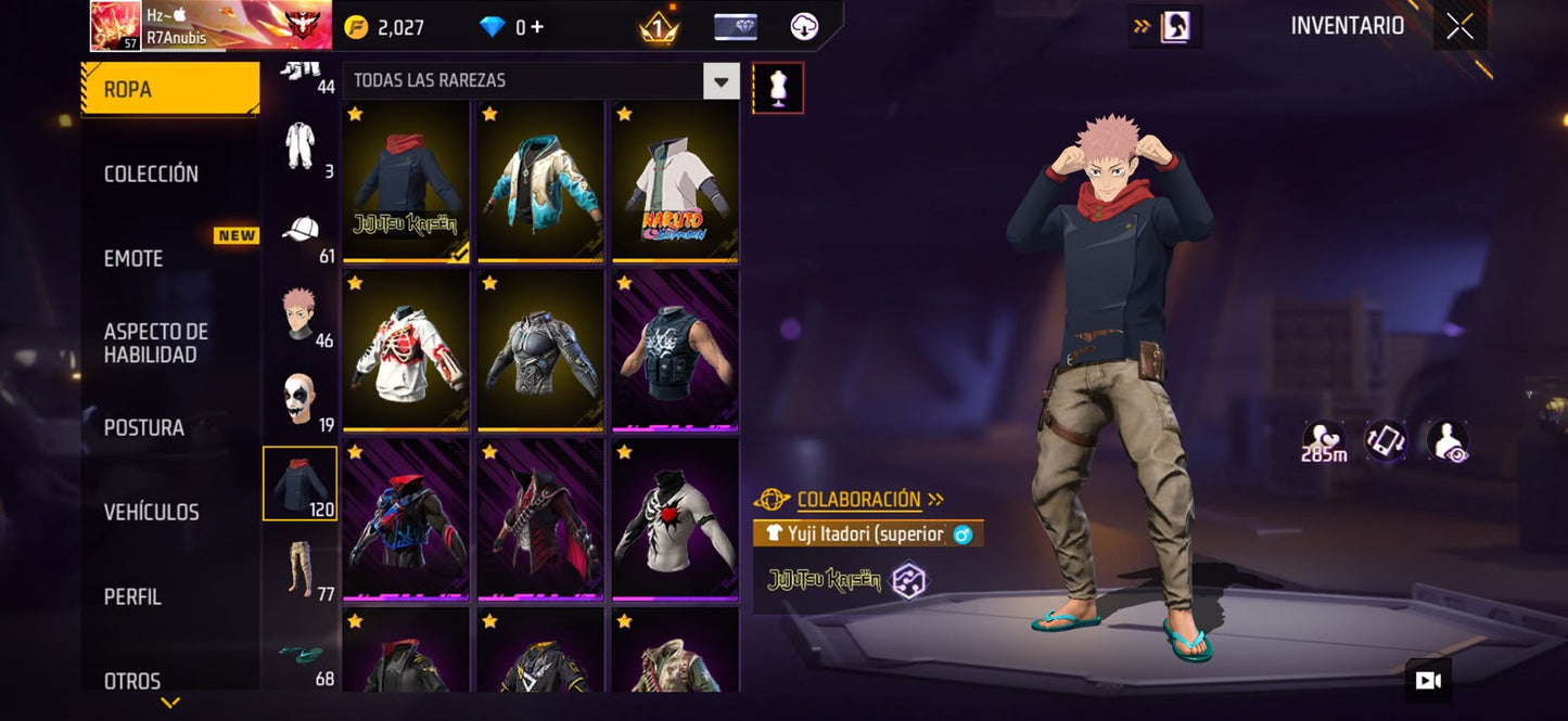 🔥 Cuenta Free Fire