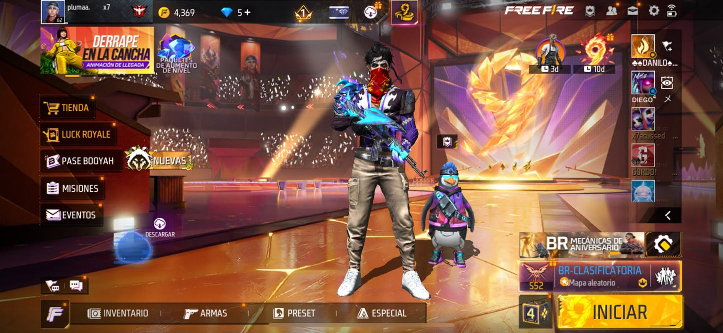 🔥 Cuenta Free Fire