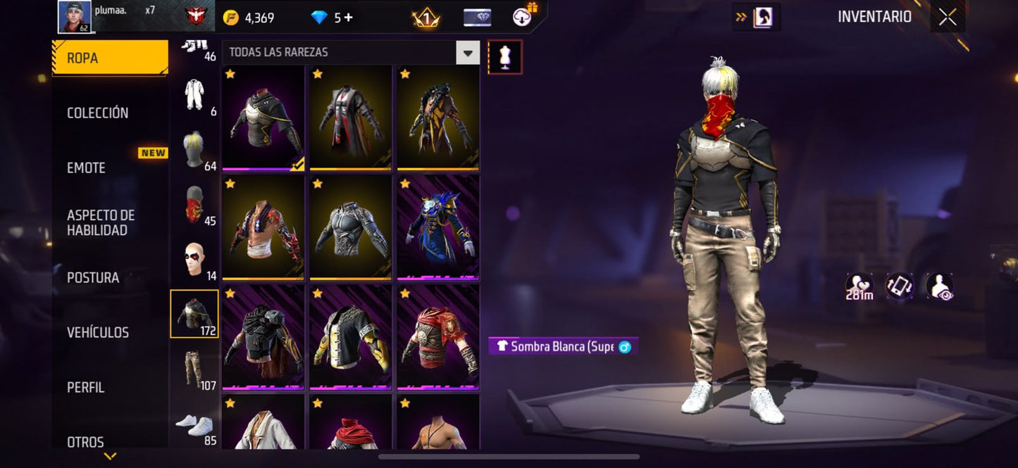 🔥 Cuenta Free Fire