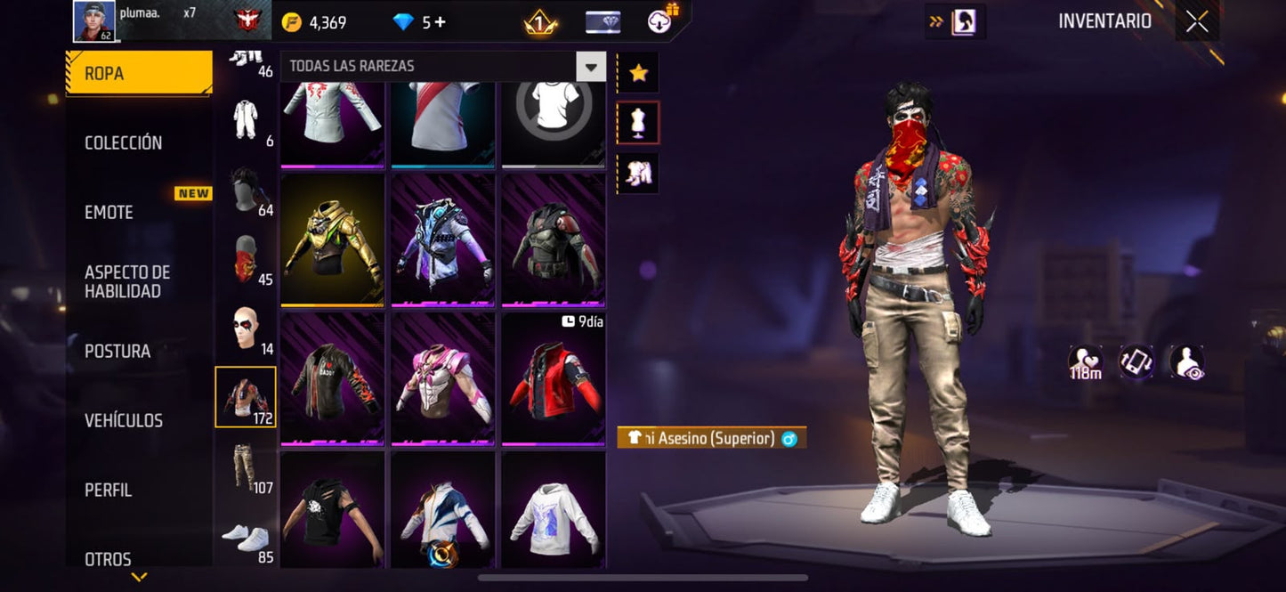 🔥 Cuenta Free Fire