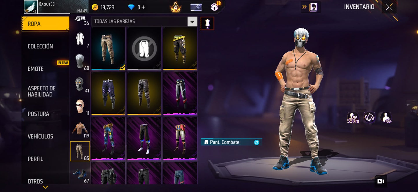 🔥 Cuenta Free Fire