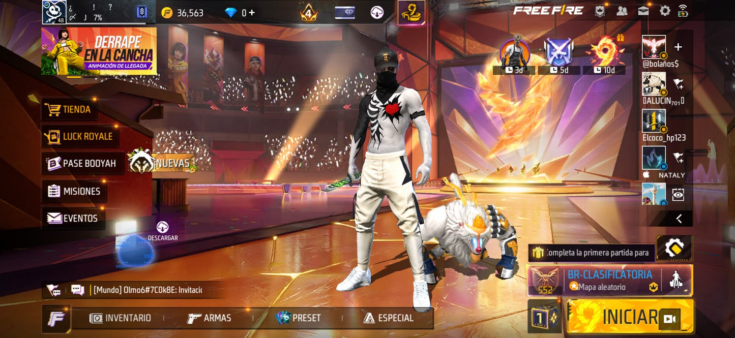 🔥 Cuenta Free Fire