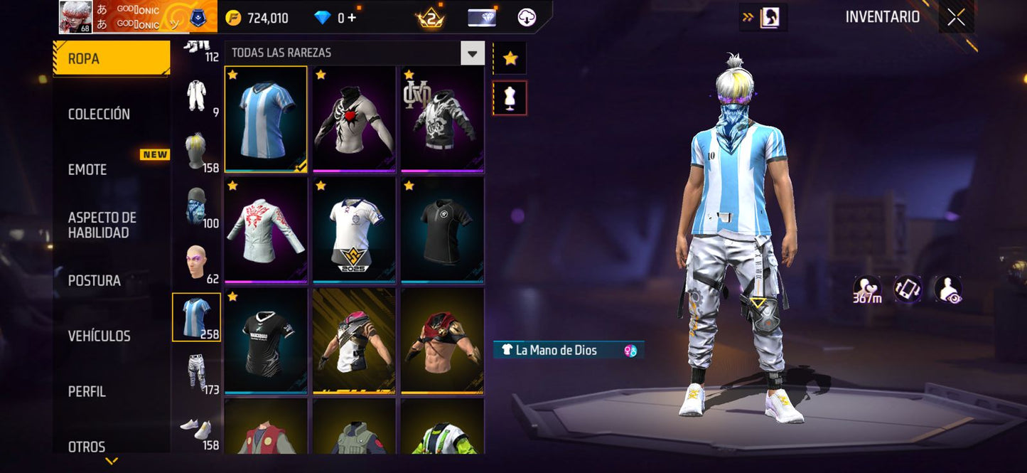 🔥 Cuenta Free Fire
